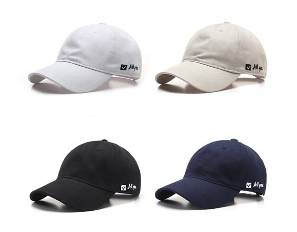 Soft top cap with side letter embroidery - Image 6