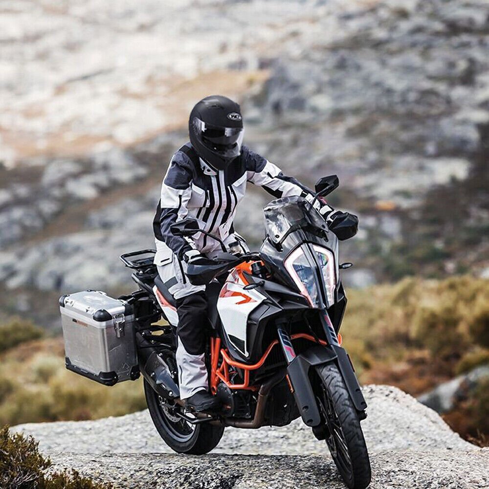 DOT Racing Motorcycle Helmet Full Face Dirt Bike Flip Up ATV LED Lighting - Image 5