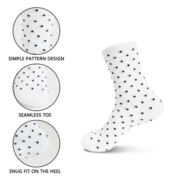 6 Pairs Of Ladies Casual Cylinder Socks Dress Socks - Image 9