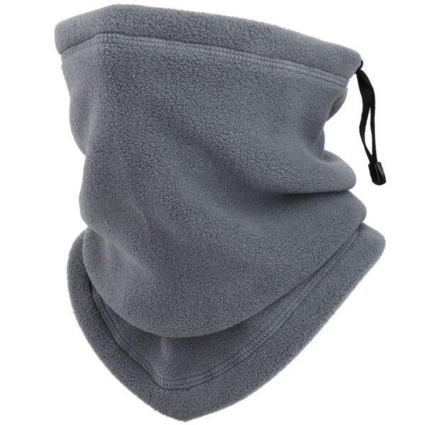 Winter Windproof Scarves Fleece Tube Scarf Mask Soft Half Face Cover SKi Snowboard Neck Warmer Gaiter Fashion Women Men Winter Fleece Face Mask Scarf Balaclava Neck Warmer - Image 6