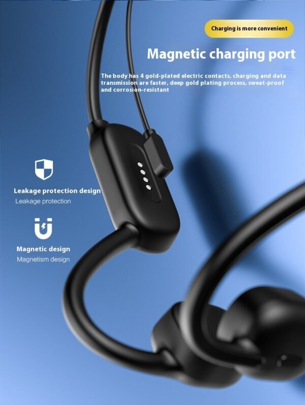 Swimming Bluetooth Headset For Bone Conduction 32G Memory Wireless Binaural Hanging Ear - Image 2