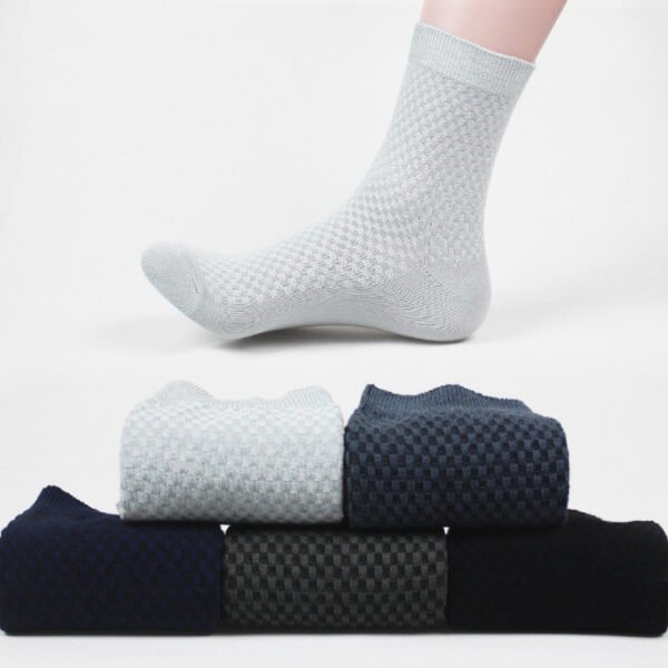 Socks men's new bamboo fiber men's socks - Image 5