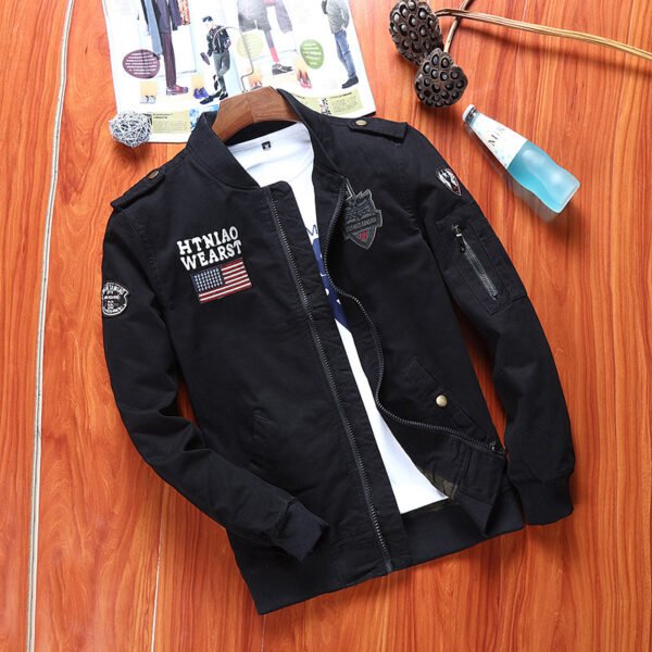 Men's flight jacket baseball uniform - Image 3