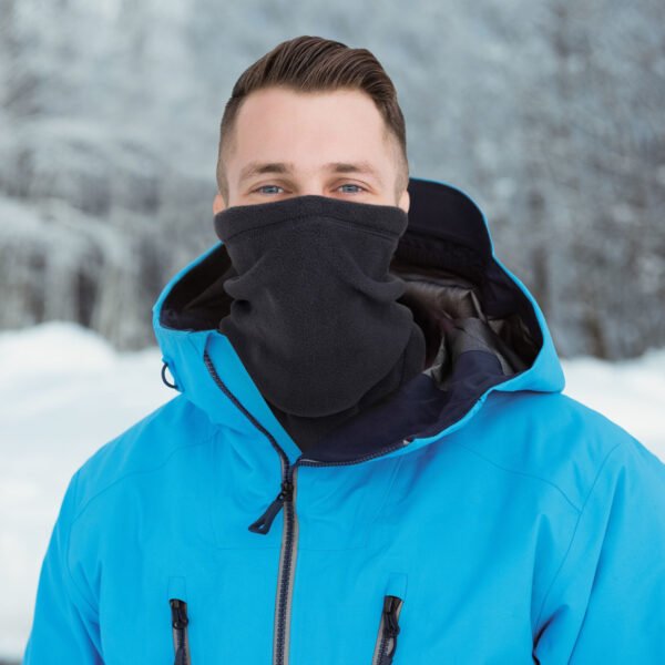 Winter Windproof Scarves Fleece Tube Scarf Mask Soft Half Face Cover SKi Snowboard Neck Warmer Gaiter Fashion Women Men Winter Fleece Face Mask Scarf Balaclava Neck Warmer - Image 9