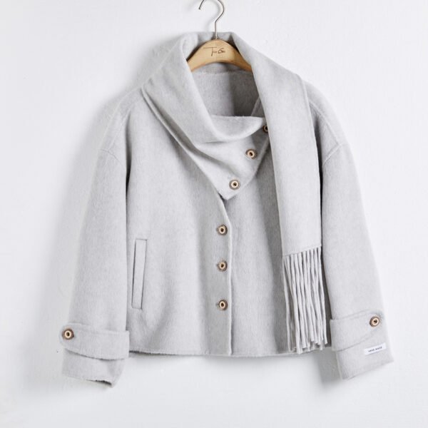 Autumn And Winter New Gentle Elegant Woolen Coat - Image 2