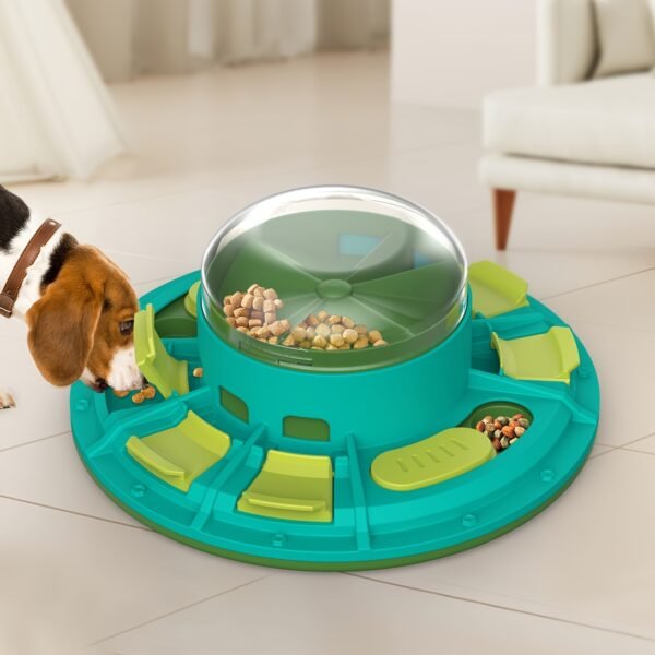 Interactive Dog Puzzle Toy For IQ Improvement And Slow Feeding Suitable For All Sizes Pets Nutritious Diet-Friendly Non-Electric Plastic Pets Game Pet Products - Image 6