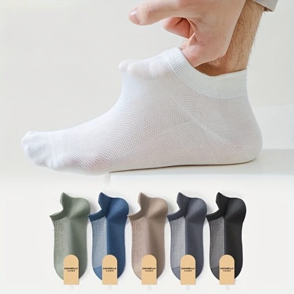 Five Pairs Of Men's Daily Socks - Image 8