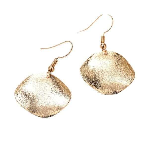 Women's Jewelry Shaped Coin Circle Earrings Simple Fashion Women's Earrings - Image 5