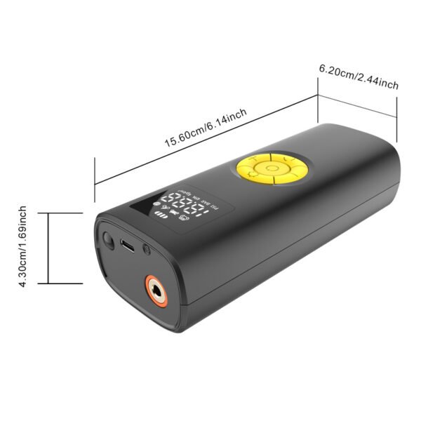 Inflator Pump, The Savior Of Car Tires In An Emergency. Multi-purpose Inflatable Compatibility. It Has An Accurate Tire Pressure Detection Function. Fast Inflation, Efficient And Convenient. - Image 6