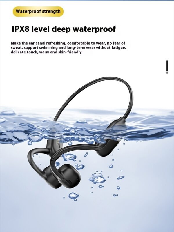Swimming Bluetooth Headset For Bone Conduction 32G Memory Wireless Binaural Hanging Ear - Image 6