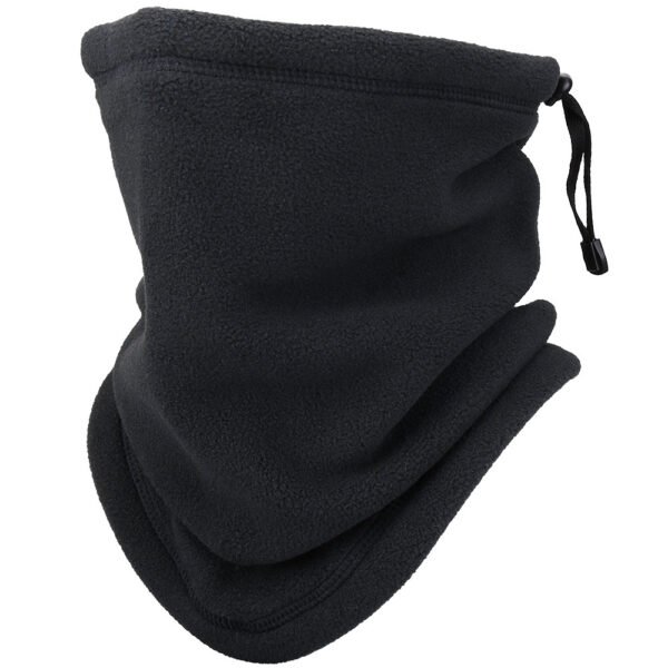 Winter Windproof Scarves Fleece Tube Scarf Mask Soft Half Face Cover SKi Snowboard Neck Warmer Gaiter Fashion Women Men Winter Fleece Face Mask Scarf Balaclava Neck Warmer - Image 3