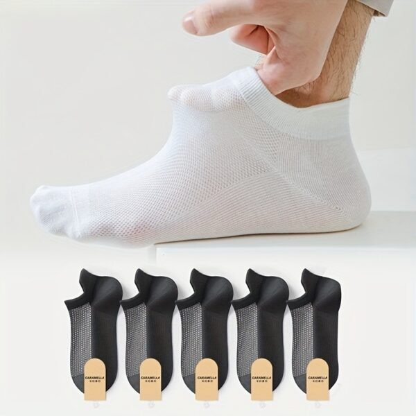 Five Pairs Of Men's Daily Socks - Image 5