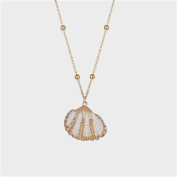 Conch Beads Necklace Natural Shell Phnom Penh Pendant Ornaments - Image 5
